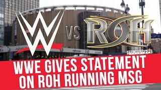 Wwe Releases Statement On Rohnew Japan Msg Show