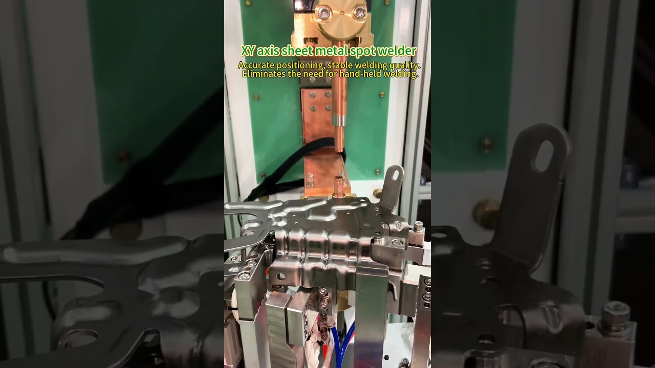 XY axis sheet metal spot welder. Accurate positioning, stable welding quality.