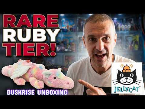 We Finally Got the RARE Ruby Tier Jellycat! - DUSKRISE DRAGON
