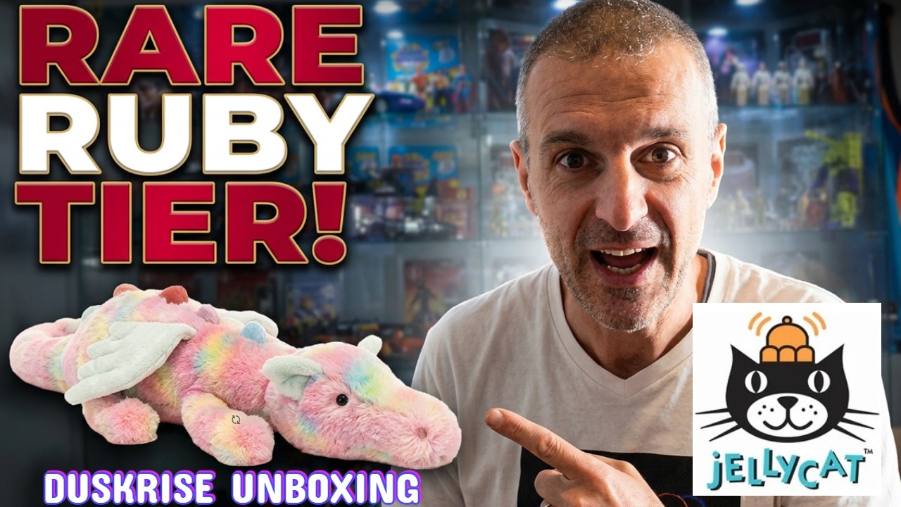 We Finally Got the RARE Ruby Tier Jellycat! - DUSKRISE DRAGON