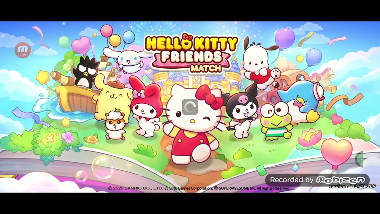 Hello Kitty Friends Match Level 370-374