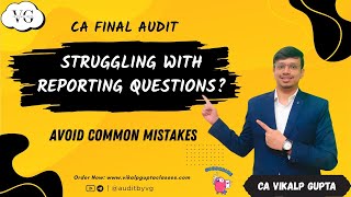 Drafting Opinions & Conclusions | Save 5 Marks | SAs, SRE, SAE, SRS