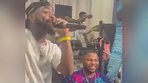 Davido performs for Yinka Ayefele