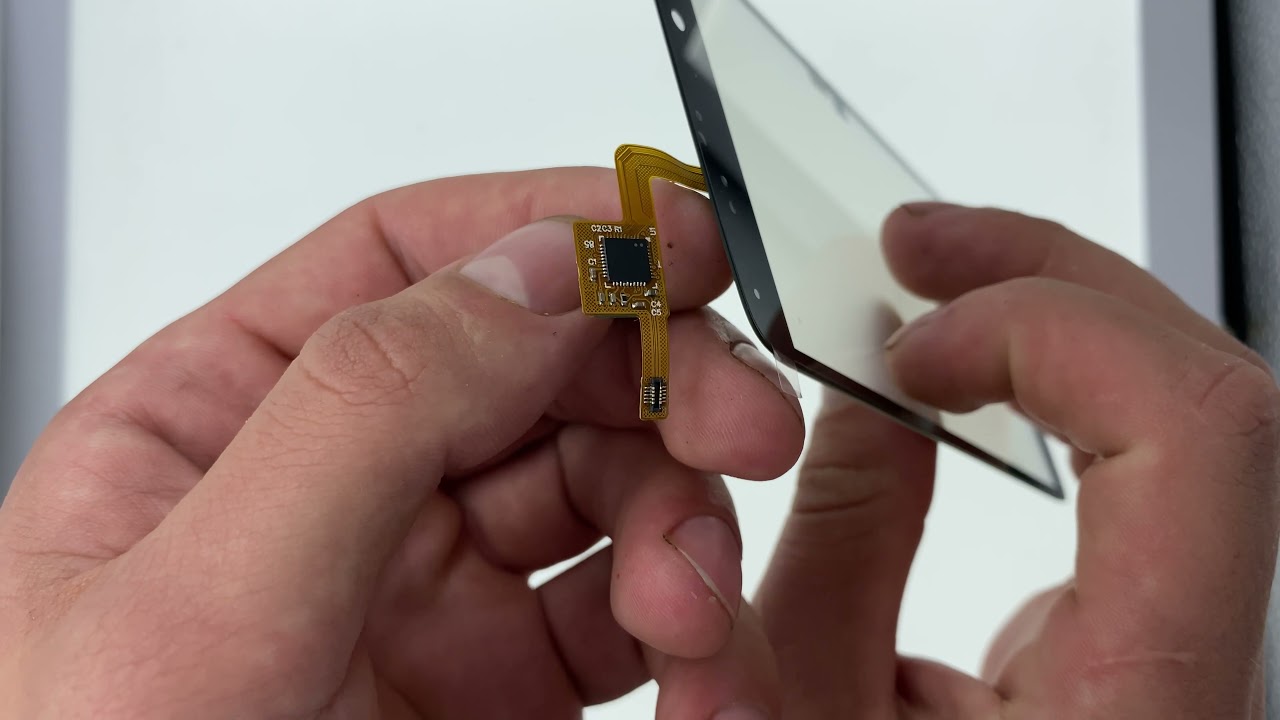 Alcatel 6045Y One Touch Idol 3 тачскрин сенсор черный I обзор Vibro+