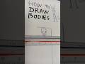 How to draw bodies  art drawing illustration learntodraw artist draw artshorts shorts