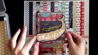 Preparation for Making a Travel Mini Album/Journal