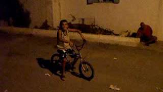 Bike Skid Fail