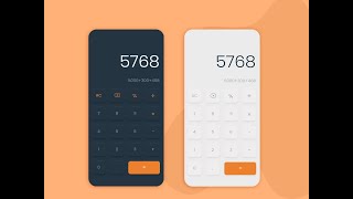 Calculator App , Android Studio Xml Design Tutorial , Design Beautiful and Amazing Calculator UI.