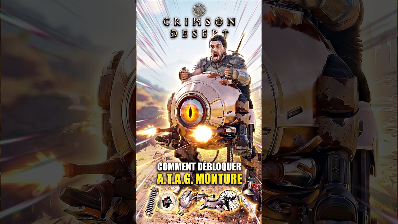 Comment Débloquer la Monture Robot (ATAG) en ILLIMITÉ Dans Crimson Desert ! Astuces