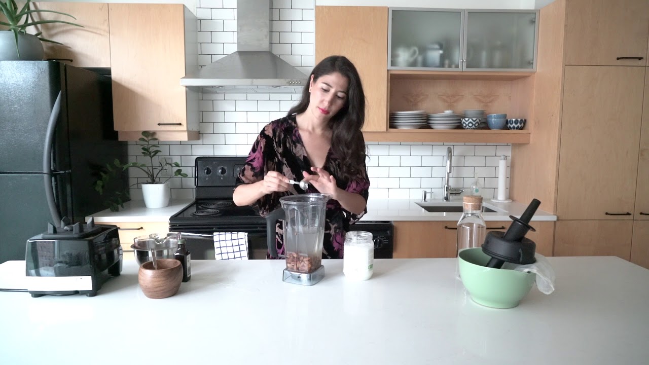 How To Make Vanilla Almond Milk | TALIA CHAI