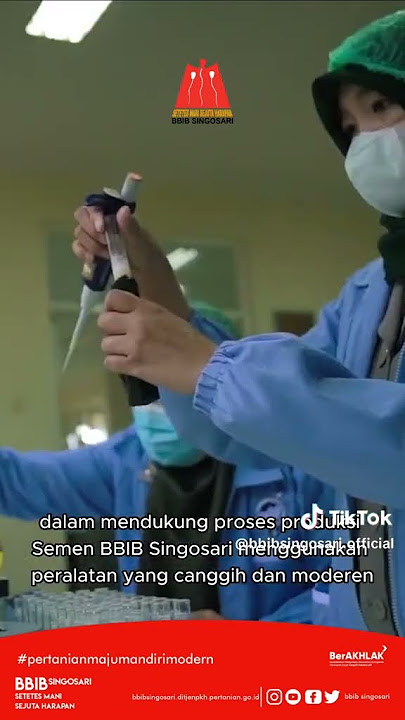 Intip Dapur Produksi Semen Beku BBIB Singosari