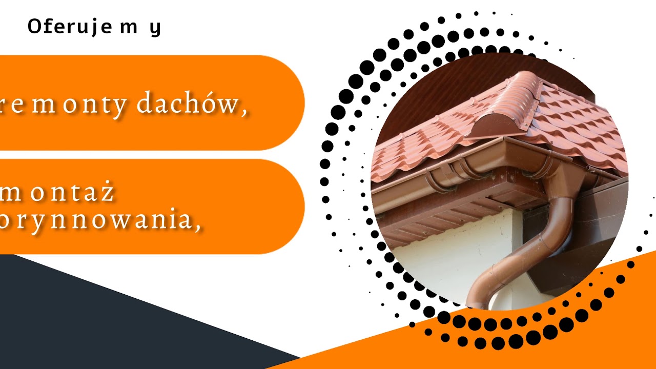 Systemy dachowe usługi dekarskie orynnowania Piotrkosice Dachbud