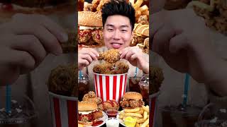 The crunch is actually insane 😭🔥#FriedChicken#Mukbang #FoodASMR#Foodie#FoodTok #Shorts#Viral#Chicken