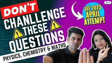 JEE 2023 April Attempt - Don