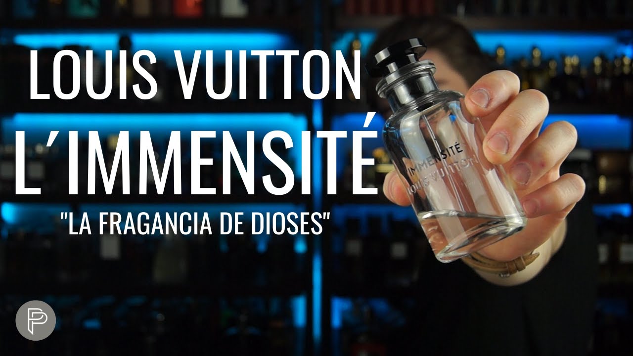 LOUIS VUITTON L'IMMENSITÉ Es un perfume aromático, fresco y