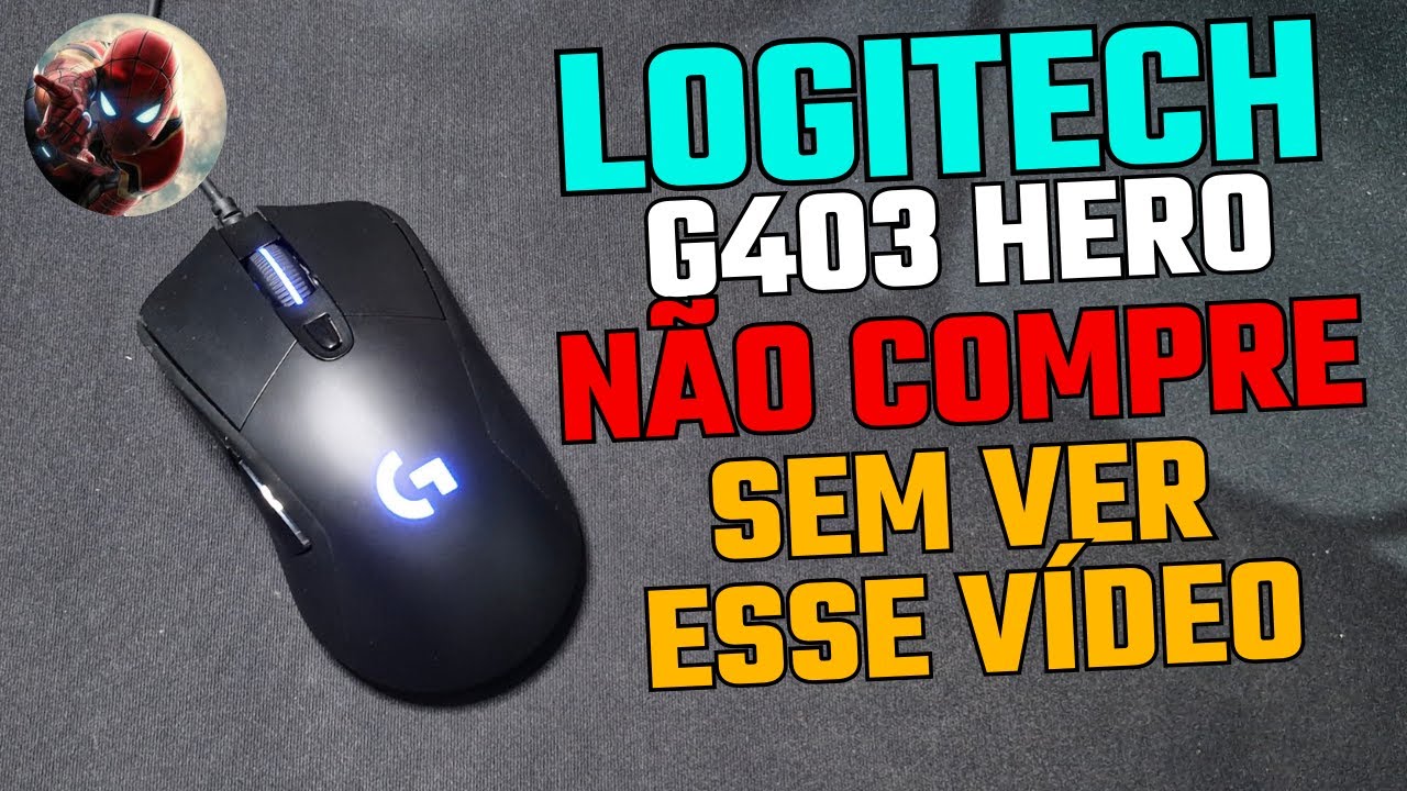 Logitech G403 Hero 25K Review: Vale a Pena em 2025? (Análise Completa)