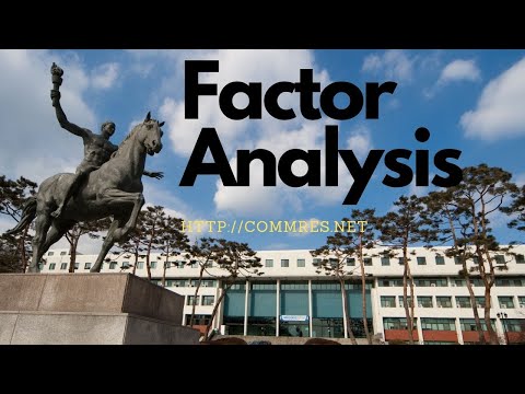 Factor Analysis (요인분석)