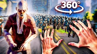 360 VIDEO HORROR - ZOMBIE APOCALYPSE - Can you survive and escape?