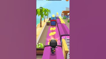 Talking Tom Gold Run Super Hero Running In Super World Very Fast - Funny Race Android iOS Gameplay