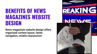 News & Magazines Website Design