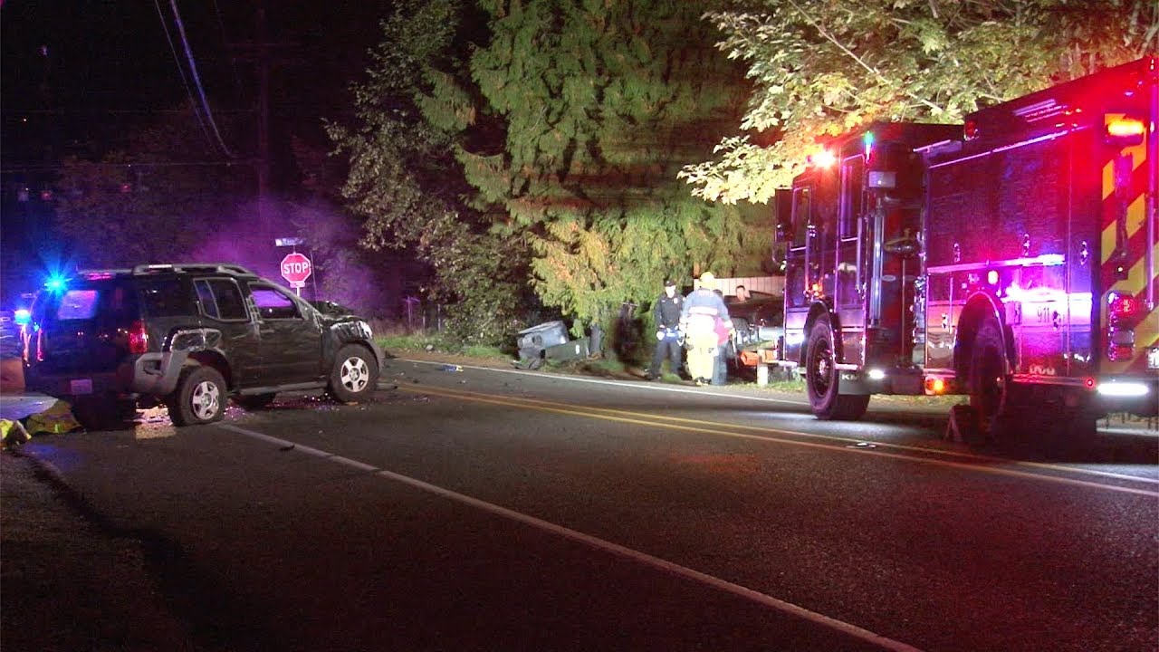 2 Car Accident 104th St E & Fruitland Ave E Puyallup WA YouTube