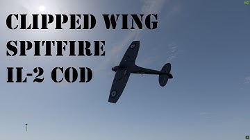 il 2 Cliffs of Dover spitfire with clipped wings
