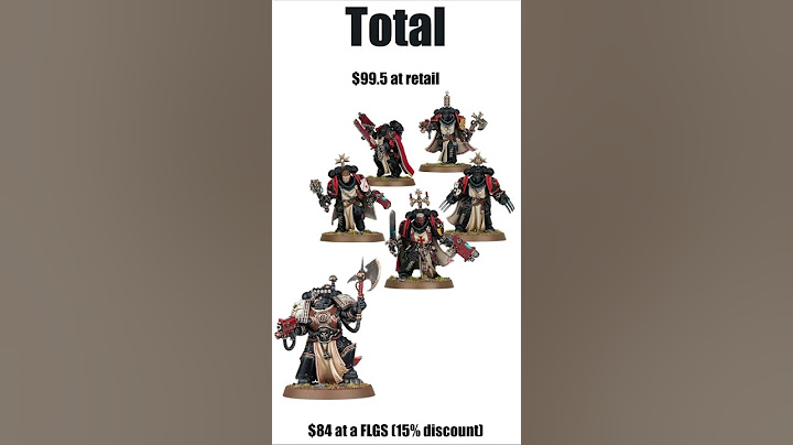 40k in $100: Black Templars