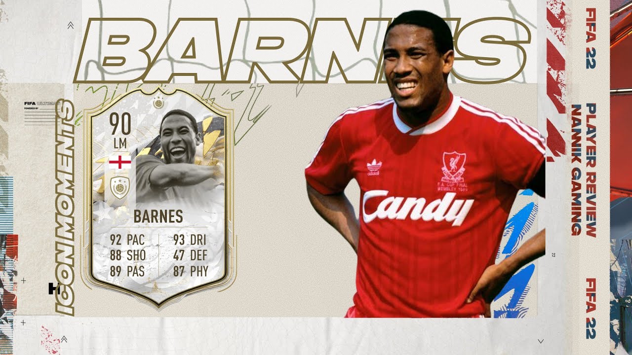 ICON MOMENTS 90 JOHN BARNES PLAYER REVIEW FIFA 22