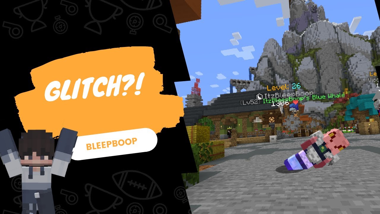 Hypixel Skyblock | Minecraft // CRAZY GLITCH - YouTube