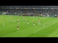 Los últimos minutos de el Euro Betis VS Milan 8/11/2018