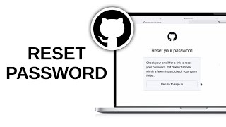 How to Reset GitHub Password