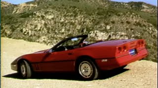 MotorWeek | Retro Review '86 Chevrolet Corvette Convertible Motorweek Retro Review 1985 Chevrolet Corvette