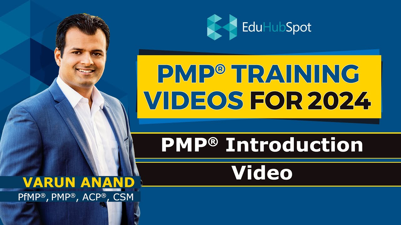 PMP 2024 New PMP EXAM Prep Format Introduction to PMP (2024) Video