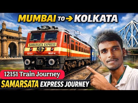 Mumbai To Kolkata I Samarsata Express Journey l 12151 Train Journey l Ratan vlogs