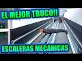 TRUCO ESCALERAS MECÁNICAS!!!     ·VLOG·
