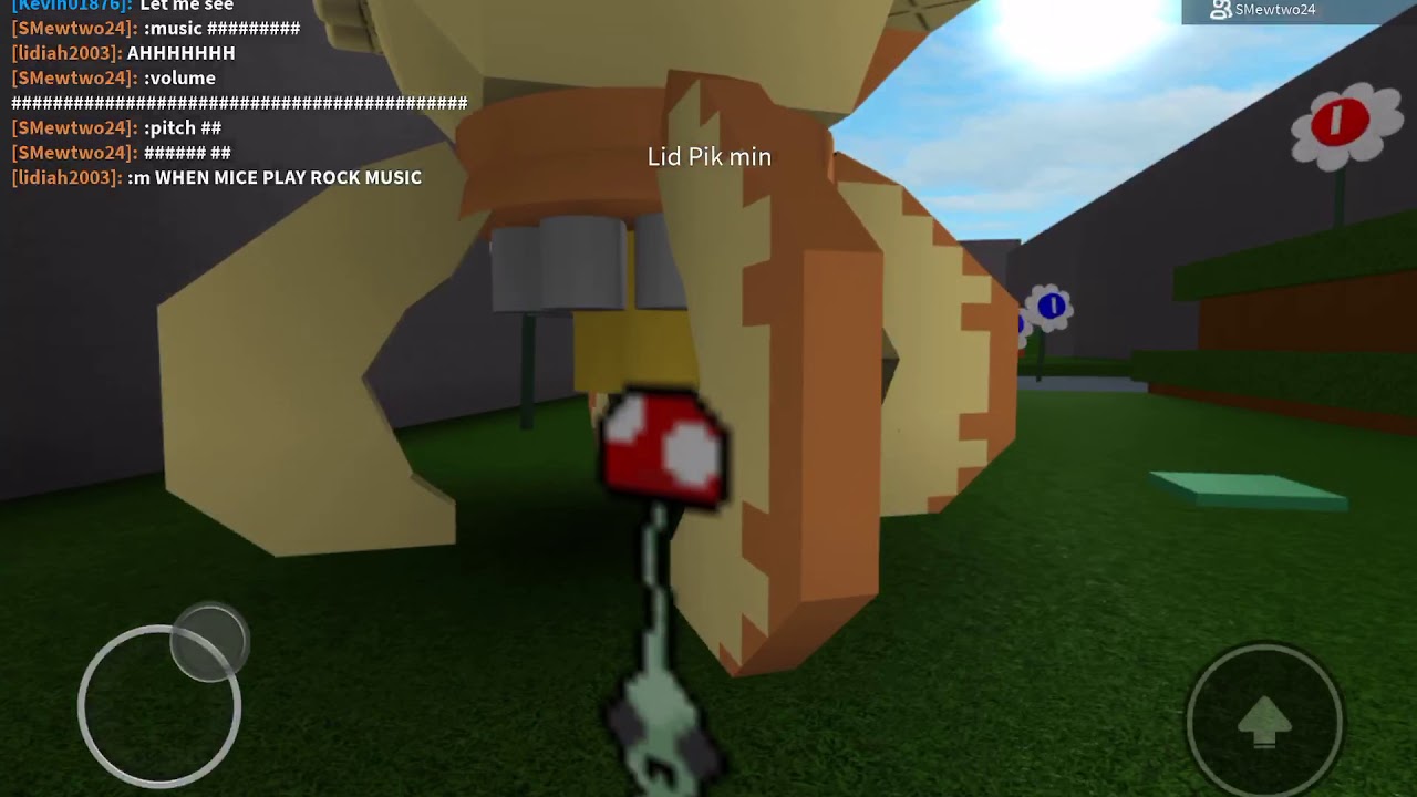 A Roblox Pikmin Game With My Friends Credits To Binboy2 The Creator Youtube - roblox pikmin