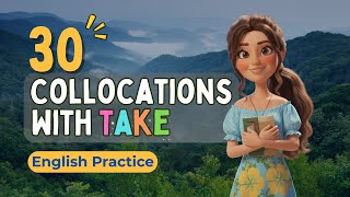 30 Collocations with TAKE | Learn Natural English for Daily Conversation