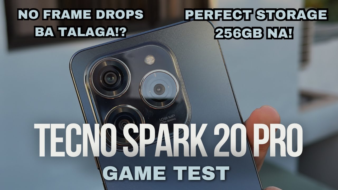 TECNO SPARK 20 PRO GAME TEST ULTIMATE BUDGET GAMING PHONE THIS 2025