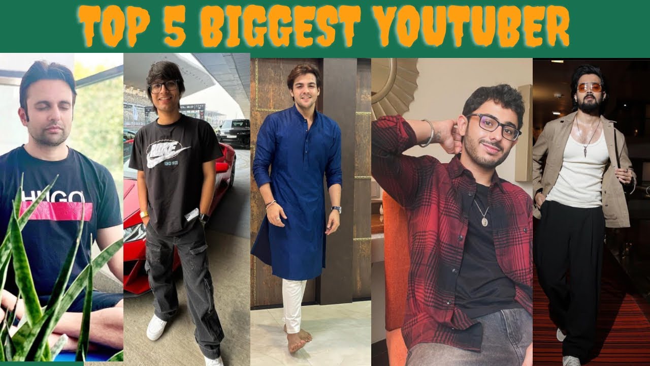 Top 5 Biggest Youtuber In India Best Youtuber Biography top-5-biggest-youtuber-in-india-best-youtuber-biography