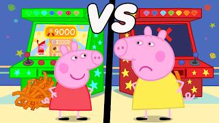 Peppa Pig & Chloe's GIANT Arcade Rivalry! 🏆 | Tales Full Episodes | Kids Cartoon | 20 Mins