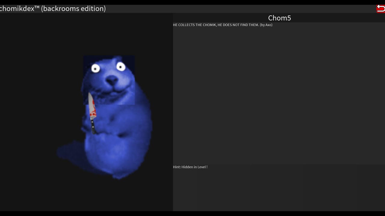 How to get Chom5 in Find the Chomiks