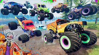 Monster Truck Mud Battle #67 | BeamNG Drive  Griff's Garage