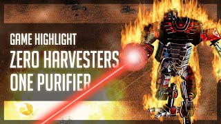 [C&C3: Kane's Wrath] Game Highlight  Zero Harvesters, One Black Hand Purifier