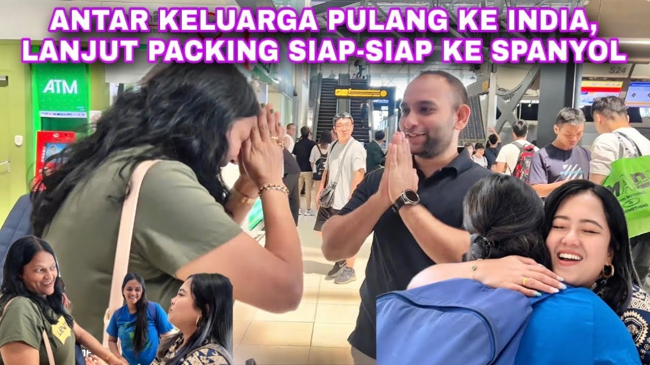 GOODBYE INDIA, HELLO SPAIN | DRAMA VISA, KEDUTAAN &  WARNA RAMBUT BARU. SIAP-SIAP KETEMU KELUARGA