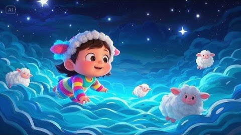 Let’s Count Sheep and Fall Asleep | Calming Bedtime Song for Kids | Nursery Rhymes & Lullabies
