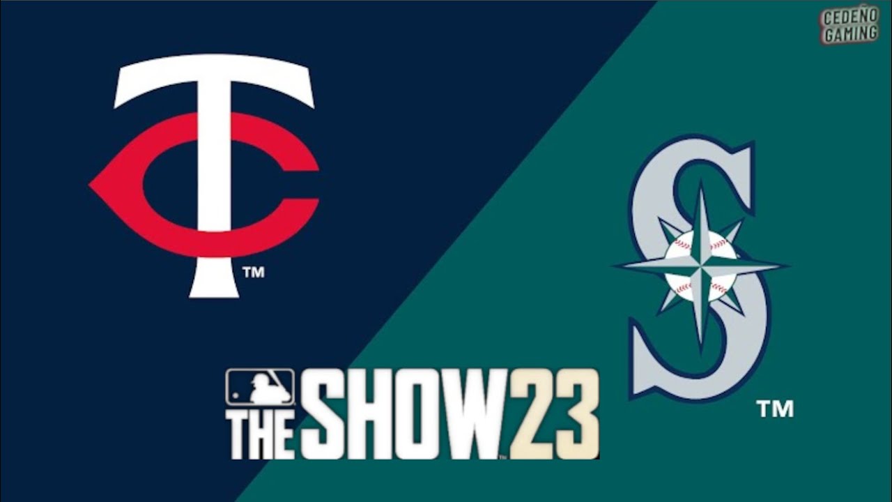 MLB The Show 23 Twins vs Mariners Gameplay PS5 YouTube