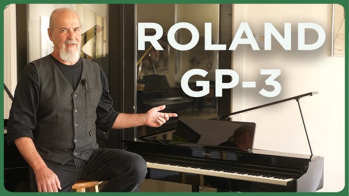 Roland GP-3 Compact Digital Grand Piano Polished Black