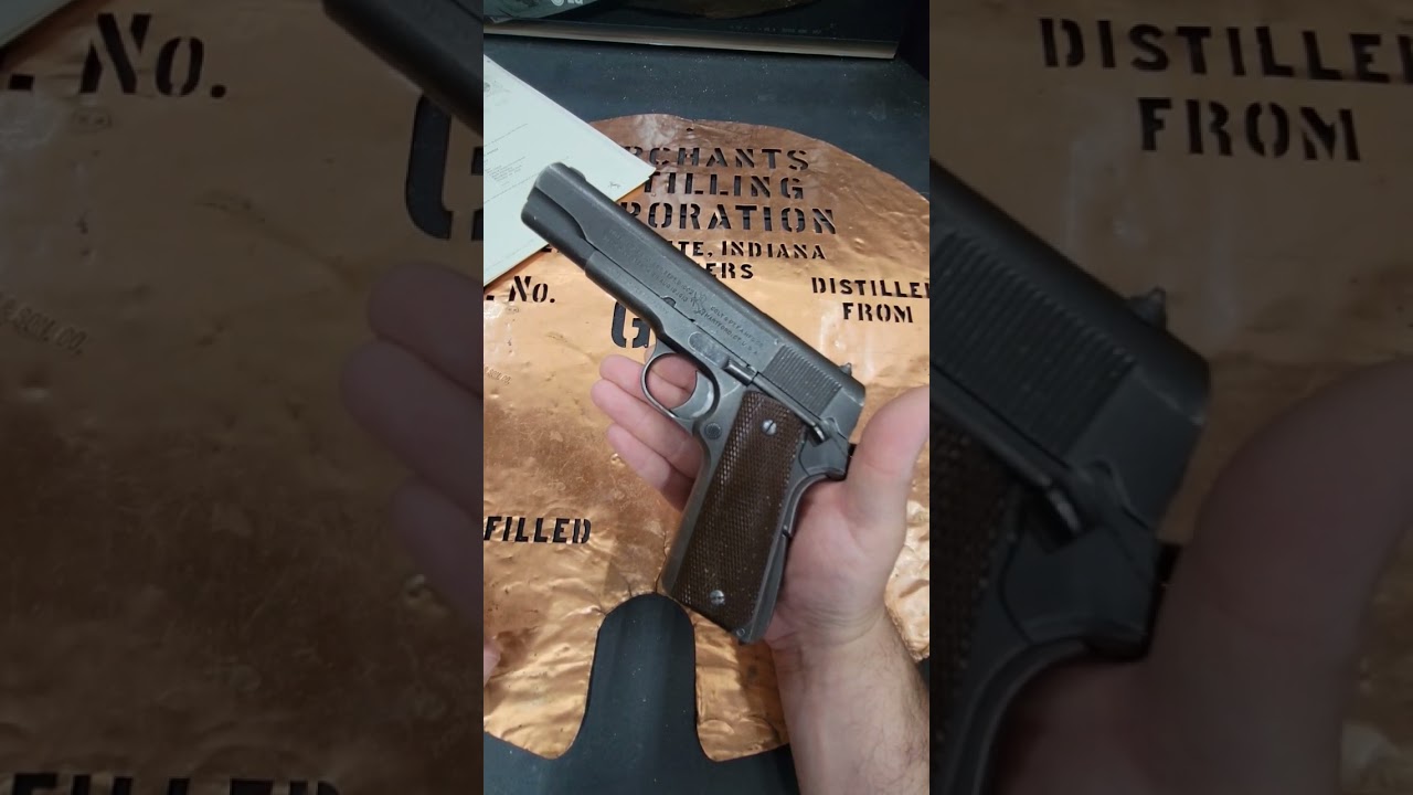 1918 US Property Marked 1911 from the CMP 