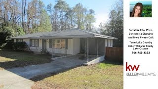 270 Lakeshore Dr, Milledgeville, GA Presented by Team Lake Country.