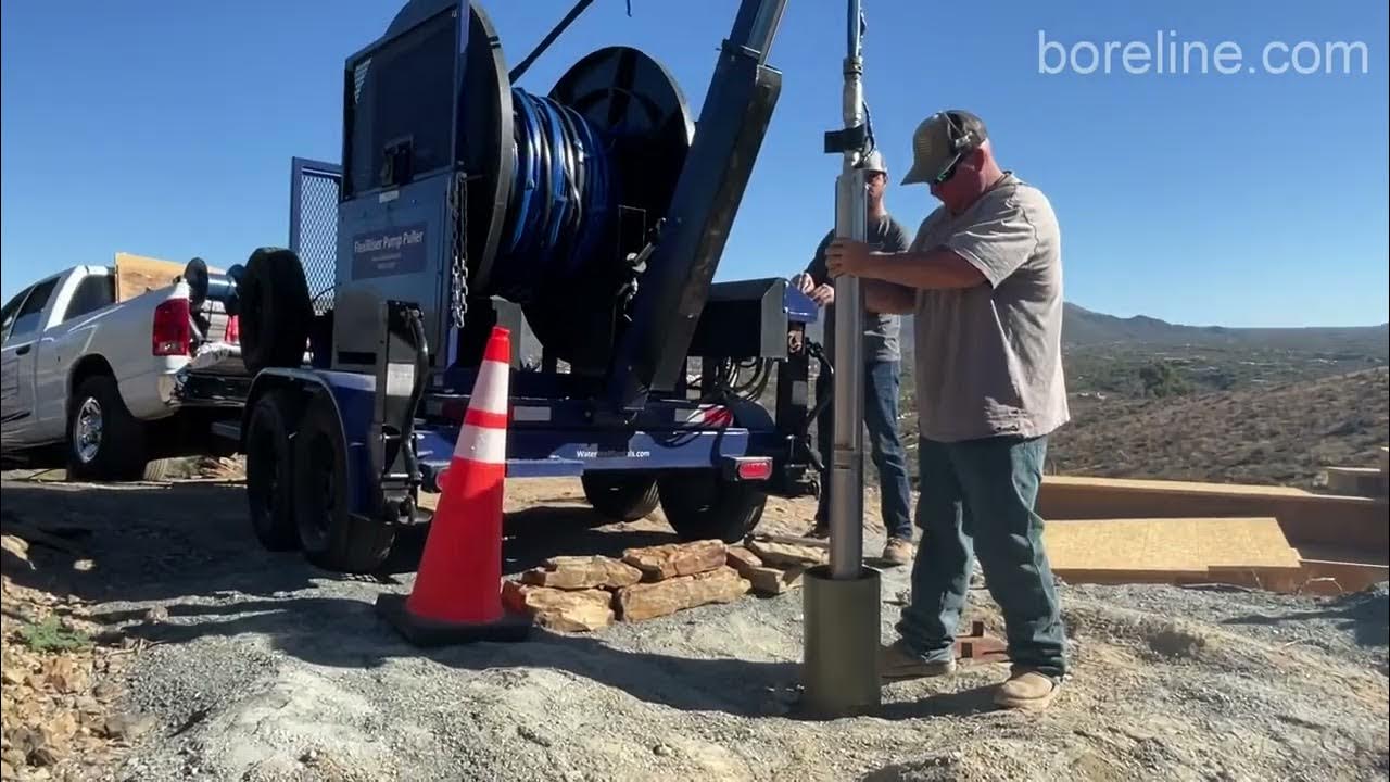 Boreline FlexiRiser Domestic Submersible Pump Install with FlexiRiser